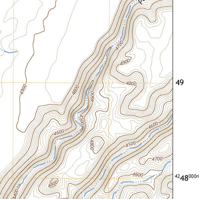 United States Geological Survey Point of Rocks West, UT (2023, 24000-Scale) digital map