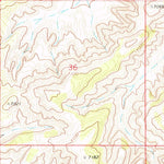 United States Geological Survey Point Of Rocks, WY (1968, 24000-Scale) digital map