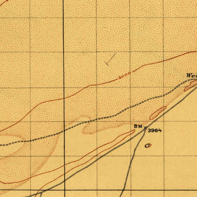 United States Geological Survey Point Of Sands, NM (1916, 125000-Scale) digital map