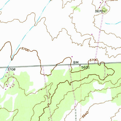 United States Geological Survey Point Of The Mountain, AZ (1971, 24000-Scale) digital map