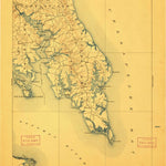 United States Geological Survey Point Outlook, MD-VA (1912, 62500-Scale) digital map