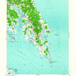 United States Geological Survey Point Outlook, MD-VA (1937, 62500-Scale) digital map