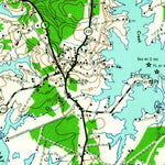 United States Geological Survey Point Outlook, MD-VA (1937, 62500-Scale) digital map