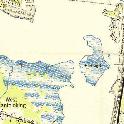 United States Geological Survey Point Pleasant, NJ (1947, 24000-Scale) digital map