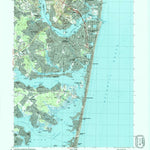 United States Geological Survey Point Pleasant, NJ (1989, 24000-Scale) digital map