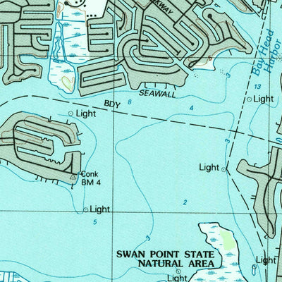United States Geological Survey Point Pleasant, NJ (1989, 24000-Scale) digital map