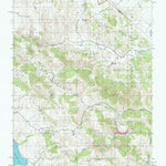 United States Geological Survey Point Reyes NE, CA (1995, 24000-Scale) digital map
