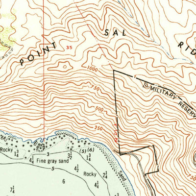 United States Geological Survey Point Sal, CA (1948, 24000-Scale) digital map