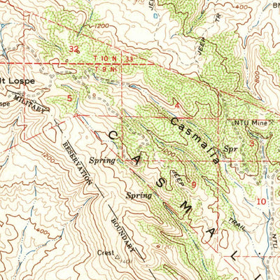 United States Geological Survey Point Sal, CA (1959, 62500-Scale) digital map