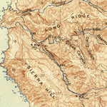 United States Geological Survey Point Sur, CA (1925, 62500-Scale) digital map