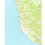 United States Geological Survey Point Sur, CA (1956, 62500-Scale) digital map