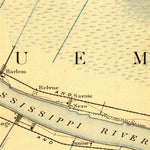 United States Geological Survey Pointe A La Hache, LA (1892, 62500-Scale) digital map