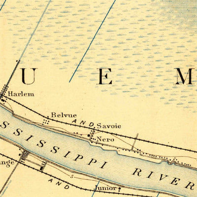United States Geological Survey Pointe A La Hache, LA (1892, 62500-Scale) digital map