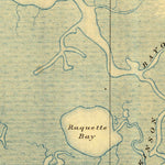 United States Geological Survey Pointe A La Hache, LA (1892, 62500-Scale) digital map
