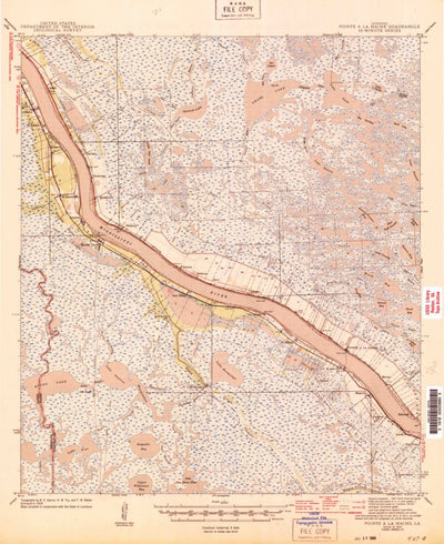 United States Geological Survey Pointe A La Hache, LA (1944, 62500-Scale) digital map