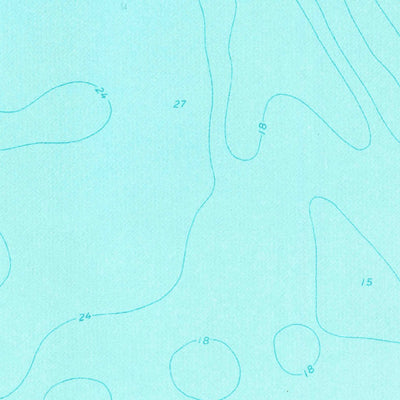 United States Geological Survey Pointe Aux Chenes, MI (1964, 24000-Scale) digital map