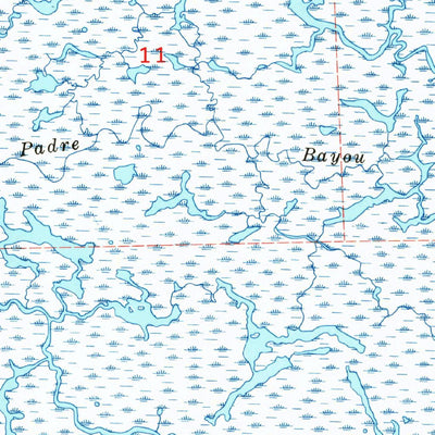 United States Geological Survey Pointe Aux Marchettes, LA (1955, 24000-Scale) digital map