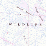 United States Geological Survey Pointe Aux Marchettes, LA (1968, 24000-Scale) digital map