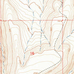 United States Geological Survey Poisel Butte NW, WA (1965, 24000-Scale) digital map