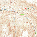 United States Geological Survey Poisel Butte NW, WA (1965, 24000-Scale) digital map