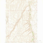 United States Geological Survey Poisel Butte, WA (1965, 24000-Scale) digital map