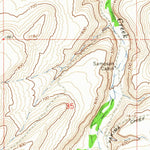 United States Geological Survey Poisel Butte, WA (1965, 24000-Scale) digital map