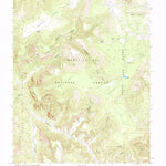 United States Geological Survey Poison Canyon, UT (1985, 24000-Scale) digital map