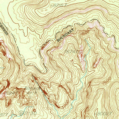 United States Geological Survey Poison Canyon, UT (1985, 24000-Scale) digital map