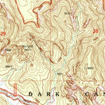 United States Geological Survey Poison Canyon, UT (2001, 24000-Scale) digital map