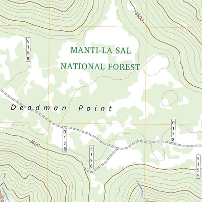 United States Geological Survey Poison Canyon, UT (2023, 24000-Scale) digital map