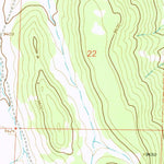 United States Geological Survey Poison Draw, CO (1963, 24000-Scale) digital map