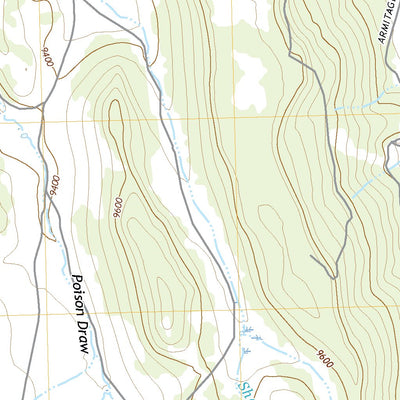 United States Geological Survey Poison Draw, CO (2022, 24000-Scale) digital map