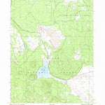 United States Geological Survey Poison Lake, CA (1983, 24000-Scale) digital map