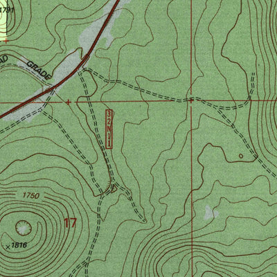 United States Geological Survey Poison Lake, CA (1995, 24000-Scale) digital map