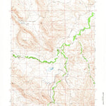 United States Geological Survey Poison Lake, WY (1949, 24000-Scale) digital map