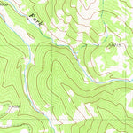 United States Geological Survey Poison Meadows, WY (1980, 24000-Scale) digital map