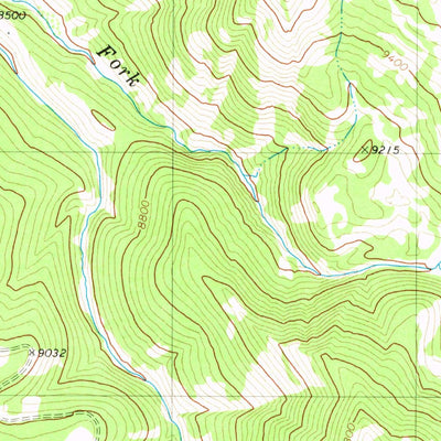 United States Geological Survey Poison Meadows, WY (1980, 24000-Scale) digital map