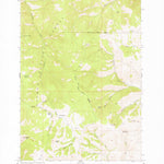 United States Geological Survey Poison Peak, ID (1962, 24000-Scale) digital map