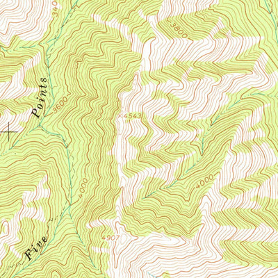 United States Geological Survey Poison Point, OR (1963, 24000-Scale) digital map