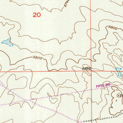 United States Geological Survey Poison Spider, WY (1951, 24000-Scale) digital map