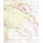 United States Geological Survey Poison Spring Bench, UT (1969, 24000-Scale) digital map