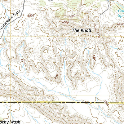 United States Geological Survey Poison Spring Bench, UT (2020, 24000-Scale) digital map