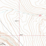 United States Geological Survey Poison Springs, OR (1968, 24000-Scale) digital map