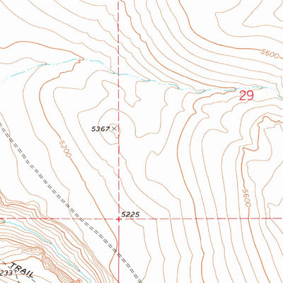 United States Geological Survey Poison Springs, OR (1968, 24000-Scale) digital map