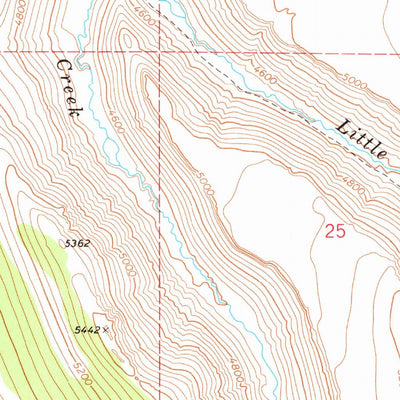 United States Geological Survey Poison Springs, OR (1968, 24000-Scale) digital map
