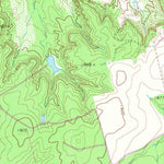 United States Geological Survey Poke Mountain, TX (1969, 24000-Scale) digital map
