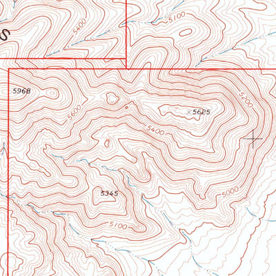 United States Geological Survey Poker Brown, NV (1971, 24000-Scale) digital map