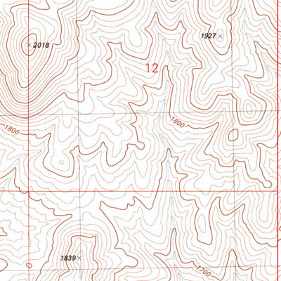 United States Geological Survey Poker Brown Spring, NV (1981, 24000-Scale) digital map