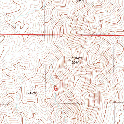 United States Geological Survey Poker Brown Spring, NV (1981, 24000-Scale) digital map