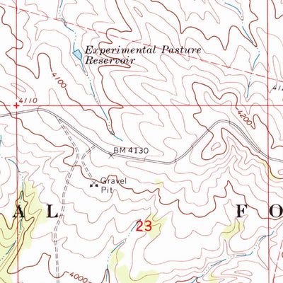 United States Geological Survey Poker Jim Butte, MT (1966, 24000-Scale) digital map